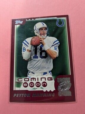 2000 TOPPS 2000 SEASON OPENER Insert PEYTON MANNING #193 INDIANAPOLIS COLTS